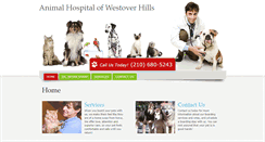 Desktop Screenshot of animalhospitalofwestoverhills.com